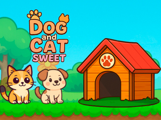 Dog And Cat Sweet